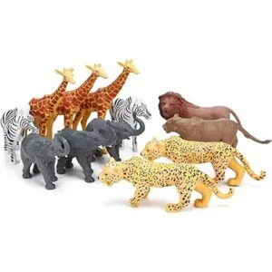 Figuras de animales de safari gigantes 12 piezas de_3