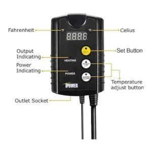 Simple Deluxe 150W Reptile Heat Bulb and 8.5 inch Clamp