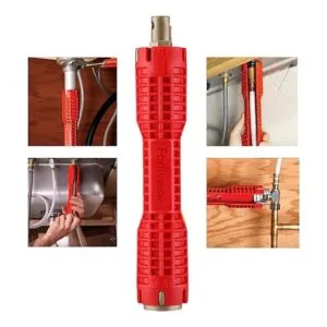 Instalador de grifo y fregadero 8 en 1 llave multiusos