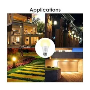 Bombilla LED del atardecer al amanecer bombilla con