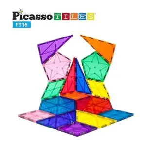 PicassoTiles Juego de bloques de construcción magnéticos_3