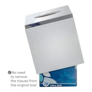 Creative Scents Funda cuadrada para caja de pañuelos de