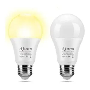 Bombilla LED del atardecer al amanecer bombilla con