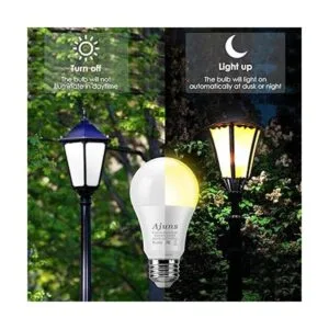 Bombilla LED del atardecer al amanecer bombilla con