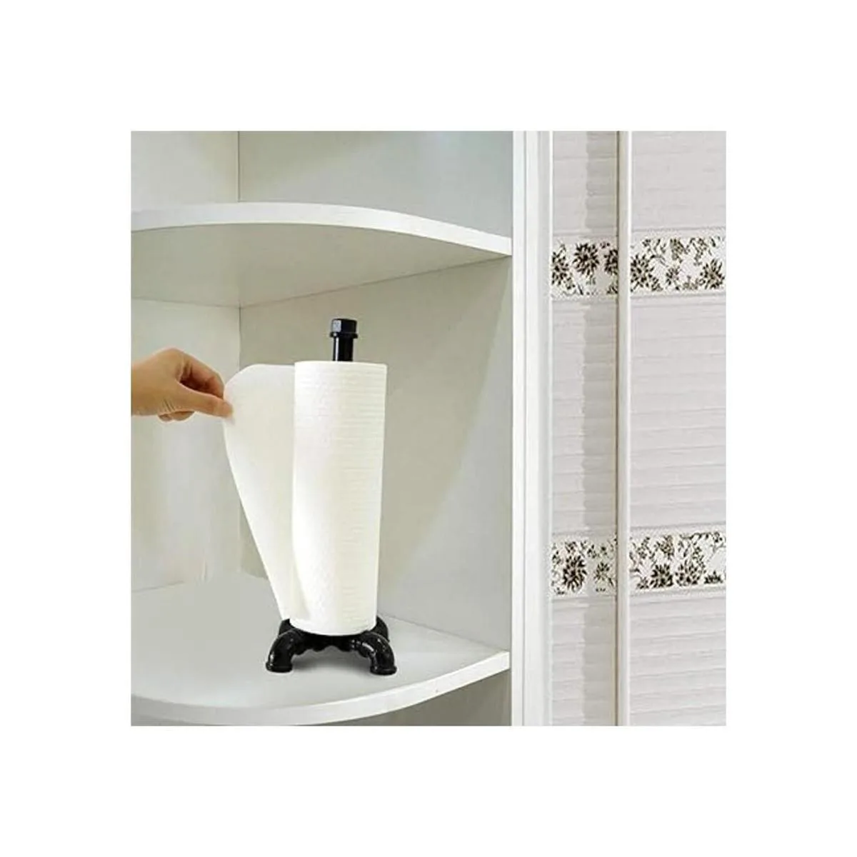 TLBTEK Soporte de papel higiénico de tubo industrial_5