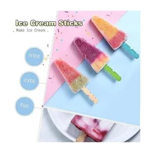 Alphatool 500 palitos coloridos de madera de dientes de