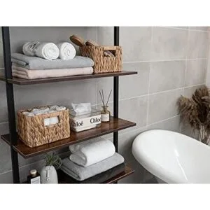 StorageWorks Cestas de almacenamiento tejidas a mano