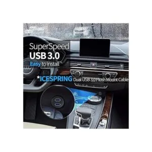 OBVIS 2 puertos USB 3.0 macho a USB 3.0 hembra AUX montaje_2