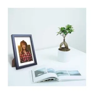 Marcos de fotos negros de 8 x 10 pulgadas madera maciza