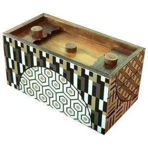 Enigma Decode Caja de rompecabezas secreta Soporte para_3