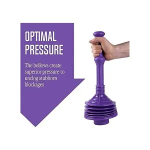 JS Jackson Supplies Fuelle acordeón profesional émbolo