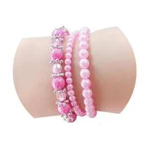 Elesa Miracle 36 pulseras de cuentas para niñas pequeñas_2