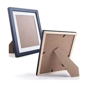 Marcos de fotos negros de 8 x 10 pulgadas madera maciza