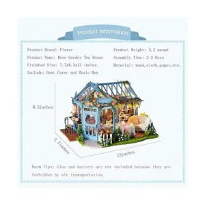 Kit de casa de muñecas en miniatura para casa de muñecas_2