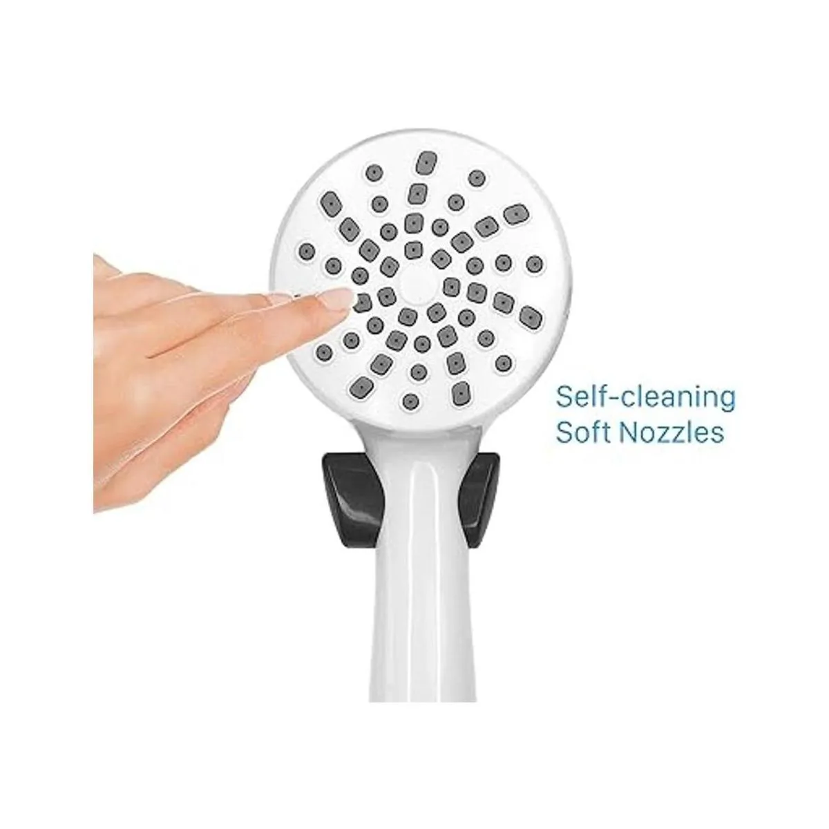 Awelife Cabezal de ducha con manguera e interruptor para_3