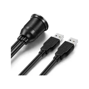 OBVIS 2 puertos USB 3.0 macho a USB 3.0 hembra AUX montaje_4