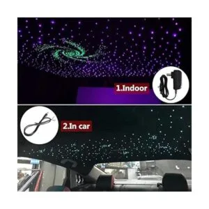 Juego de luces de techo de fibra óptica LED de 6 W_2