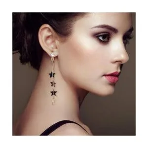 9 pares de aretes con clip componentes convertidores 3_5