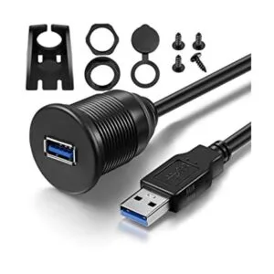 OBVIS Cable de extensión USB 3.0 macho a USB 3.0 hembra_1