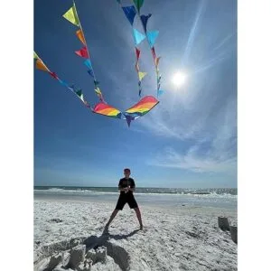 HONBO Cometa Delta grande para niños y adultos cometa_3