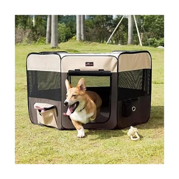 Aivituvin Parque de juegos portátil para perros pequeños y_6