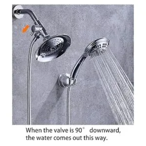 GPromise Desviador de brazo de ducha de metal sólido para_4