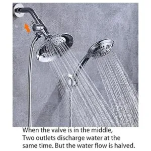 GPromise Desviador de brazo de ducha de metal sólido para_5