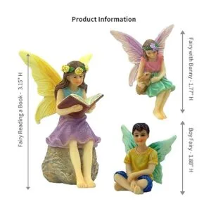 PRETMANNS Fairies for Fairy Garden Figuras de hadas_2