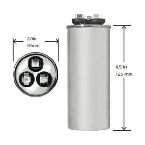 BlueNatHxRPR 405 uF MFD CBB65 condensador acondicionador_2