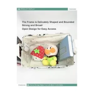 FANKANG Canasta plegable de almacenamiento para_4