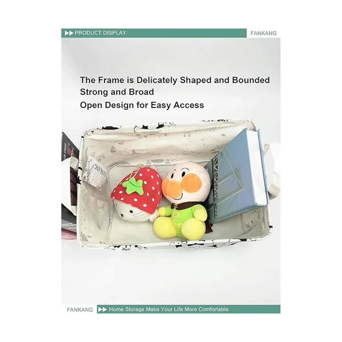 FANKANG Canasta plegable de almacenamiento para_4
