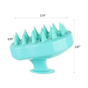 4 piezas de silicona para el cuero cabelludo cepillo para_4