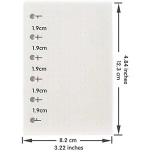 Moterm A7Pocket Planner Insert paquete de 4 carpetas de_3