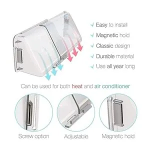Home Intuition Deflector magnético ajustable de calor y_4