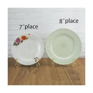 Artliving Paquete de 4 soportes de exhibición de hierro de