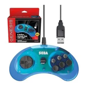 RetroBit Official Sega Genesis USB Controlador 6 botones