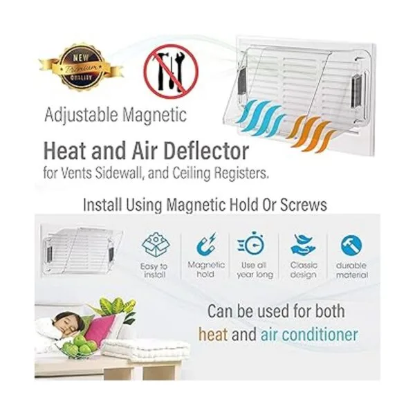Home Intuition Deflector magnético ajustable de calor y_5