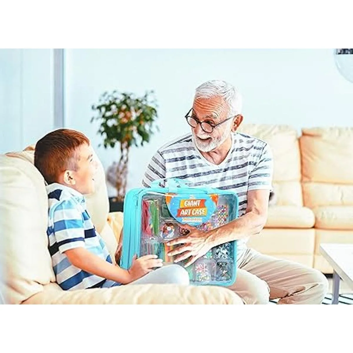 Juego de 1600 fundas de arte gigantes para niños de 6 años_6