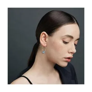 PH PandaHall Aretes de aro redondos 100 piezas de 2