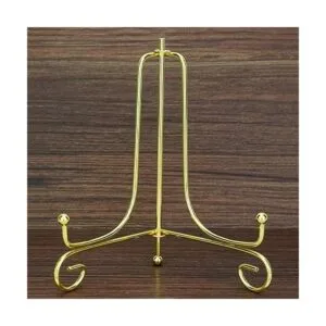 Artliving Paquete de 4 soportes de exhibición de hierro de