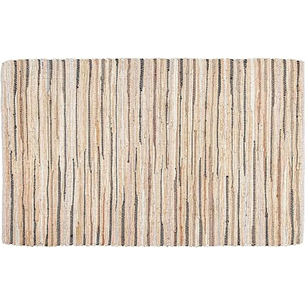 Alfombra de trapo 100 algodón 3 x 5 pies multicolor_1