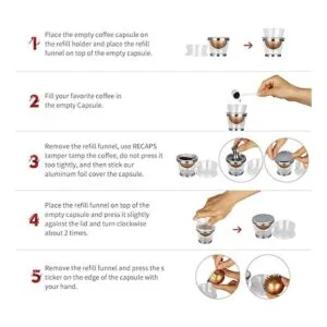 Soporte para herramientas de llenado RECAPS compatible con_4