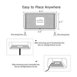 Cargador inalámbrico de coche QC 3.0 adaptador USB_2