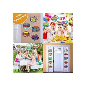 Letrero de acción de héroe grande recortes suministros_4