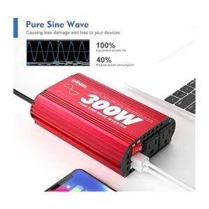 Inversor de corriente de onda sinusoidal pura de 300_5