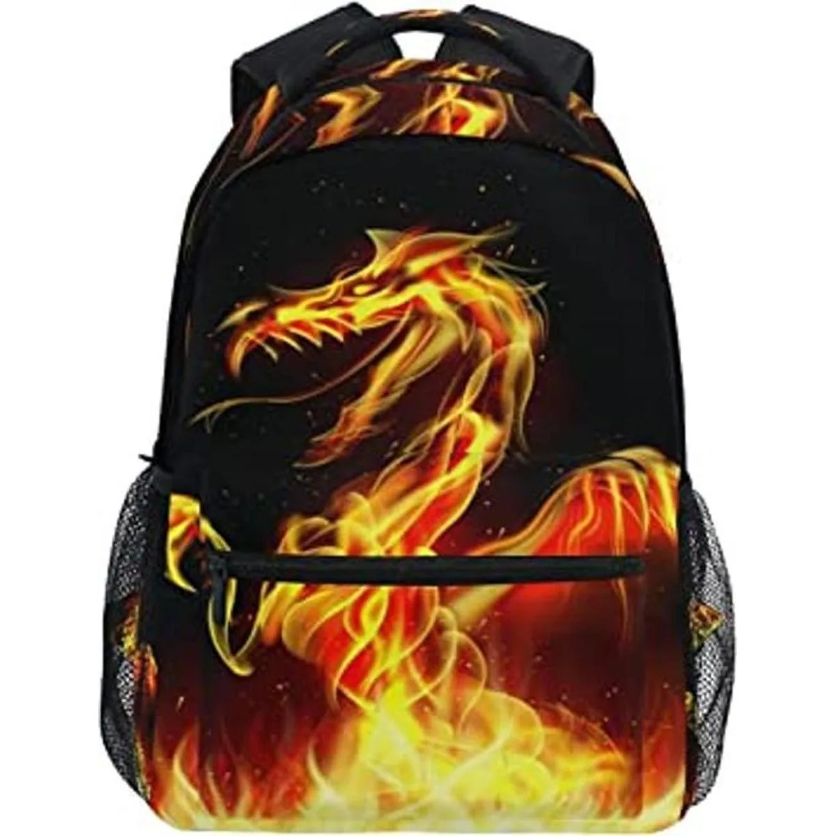Mochila escolar Dragon Fire para niños niñas