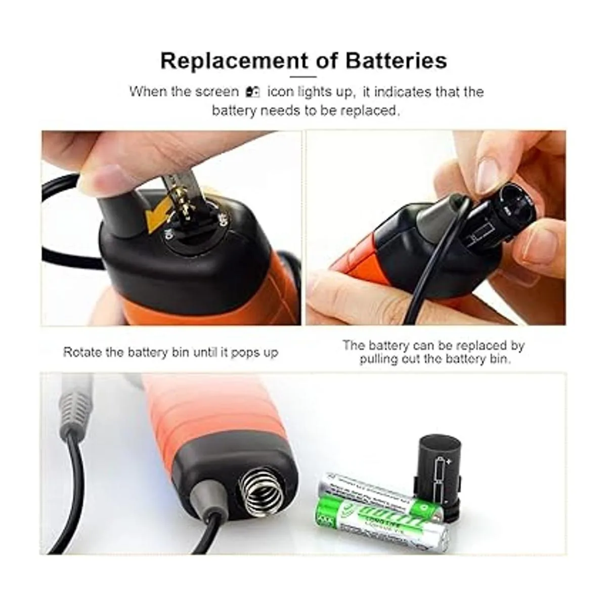 Multímetro digital para bolígrafo AC DC 600 V medidor de_4