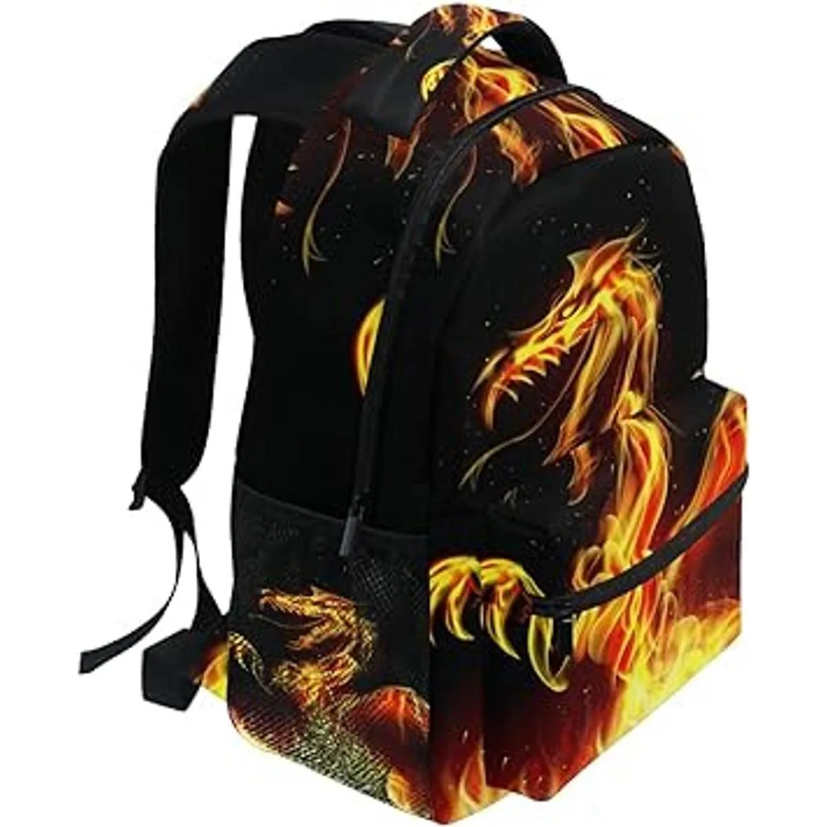 Mochila escolar Dragon Fire para niños niñas