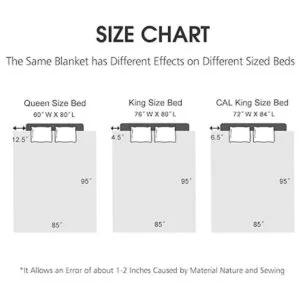 JML Manta de vellón tamaño King manta de visón coreano