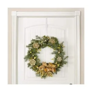 RND Gancho para corona de puerta Soporte de corona de_4